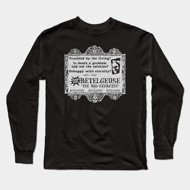 The Bio - Exorcist Long Sleeve T-Shirt by tabkudn